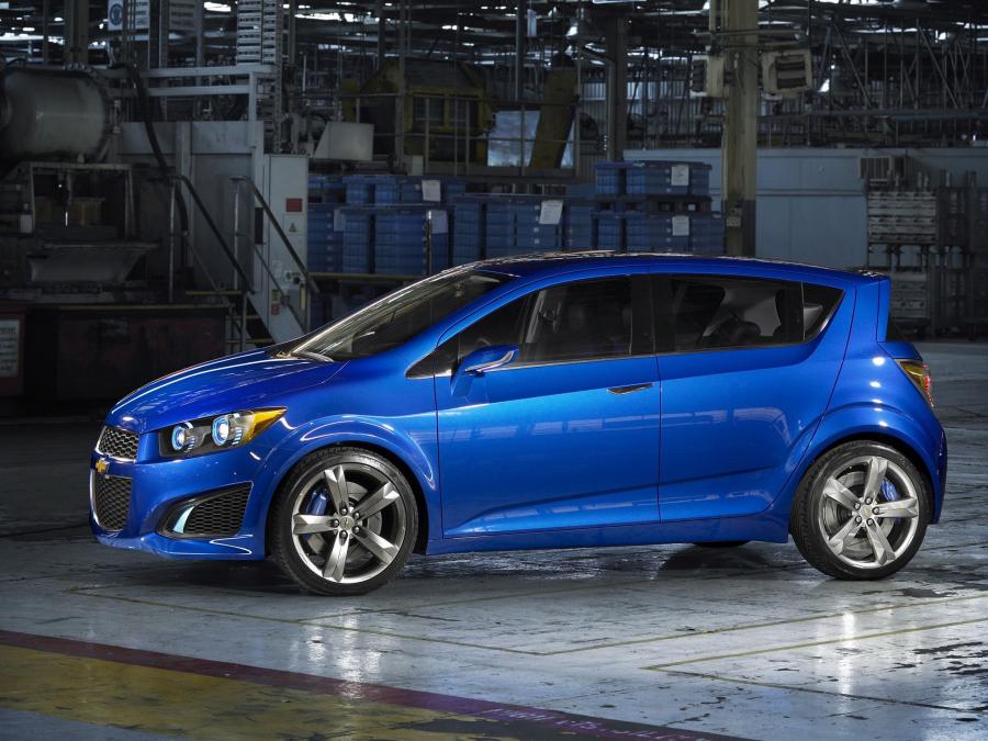  Chevrolet Aveo RS Concept 2010 года  (фото 9 из 66)